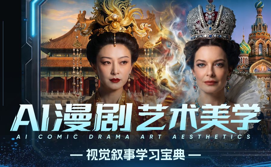 AI漫剧艺术美学：视觉叙事学习宝典